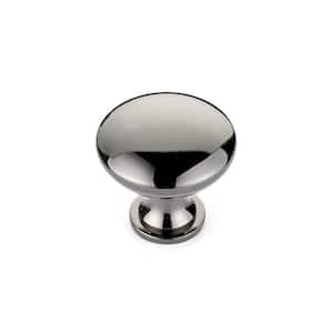 Copperfield Collection 1-3/16 in. (30 mm) Black Nickel Functional Cabinet Knob