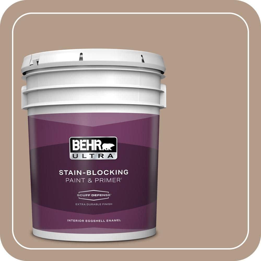 5 gal. #PMD-77 Rich Taupe Extra Durable Eggshell Enamel Interior Paint & Primer price history on PriceWatchPro