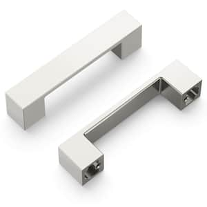 Heritage Designs 3 in. (76.2 mm) Center-to-Center Satin Nickel Drawer Bar Pull (10-Pack )