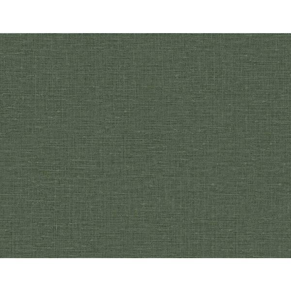 Seabrook Designs 60.75 sq. ft. Olive Nomi Embossed Vinyl Unpasted Wallpaper Roll