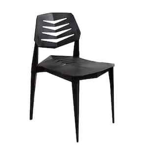 Matisse Polypropylene Dining Chair - Black