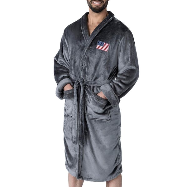 USA Flag Silk Touch Robe Large/XLarge
