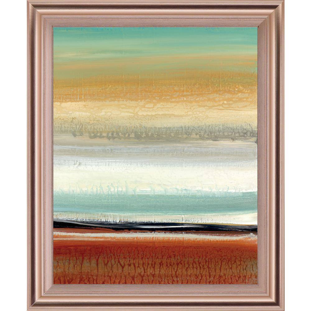 28 in. x 34 in. HORIZON LINES II BY TESLA, C (Mirror Framed) price history on PriceWatchPro