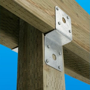 DJT 14-Gauge ZMAX Galvanized Deck Joist Tie for 2x Nominal Lumber