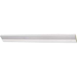 1-Light White Undercabinet Display Light with White Acrylic Diffuser