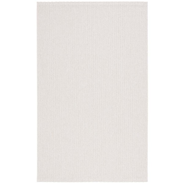 SAFAVIEH Sisal All-Weather Ivory 4 ft. x 6 ft. Solid Woven Indoor/Outdoor Area Rug