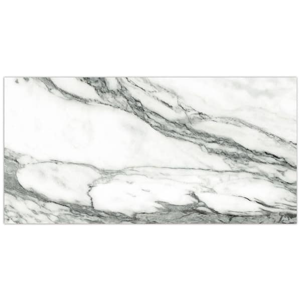 Touche Zebre 11-3/4 in. x 11-3/4 in. Porcelain Floor and Wall Take Home Tile Sample