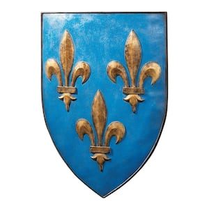 Grand Arms of France Wall Shield Collection- Fleur-de-Lis Shield