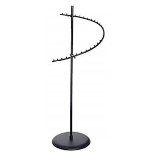 Black Metal Clothes Rack 25 in. W x 67 in. H
