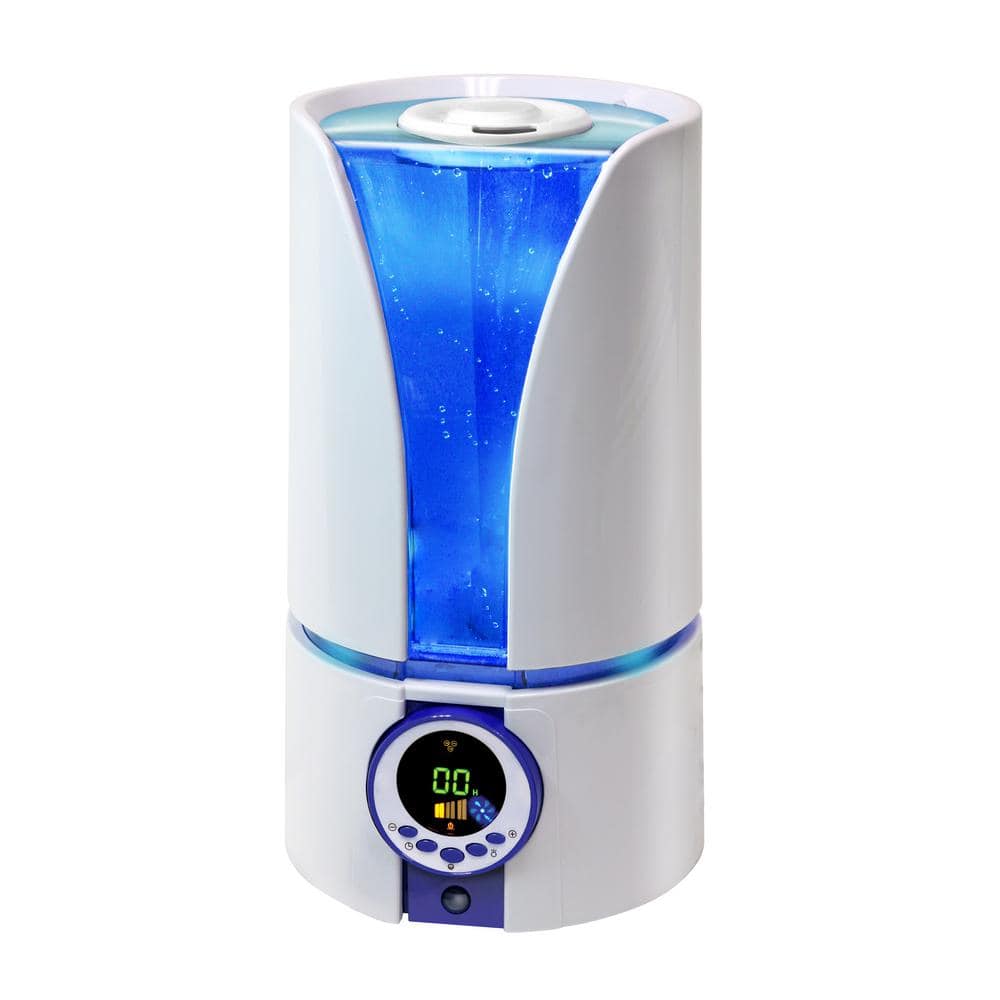 Comfort Zone Whisper Quiet Blue Cool Mist Portable Ultrasonic