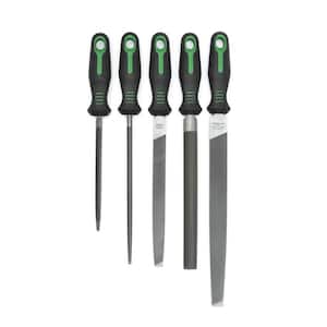 Nicholson 6 in., 8 in. and 10 in. Anniversary File Set with Ergonomic Handles (5-Piece)
