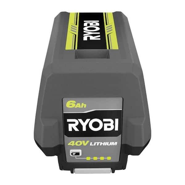 RYOBI 40-Volt 6.0 Ah High Capacity Lithium-Ion Battery OP4060A1 - The Home  Depot