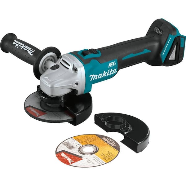Makita 18V LXT Lithium-Ion Brushless Cordless 4-1/2 / 5 in. Cut-Off/Angle Grinder with Electric Brake (Tool Only)