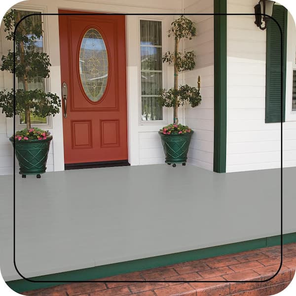 1 gal. #SC-365 Cape Cod Gray Low-Lustre Enamel Interior/Exterior Porch and Patio Floor Paint