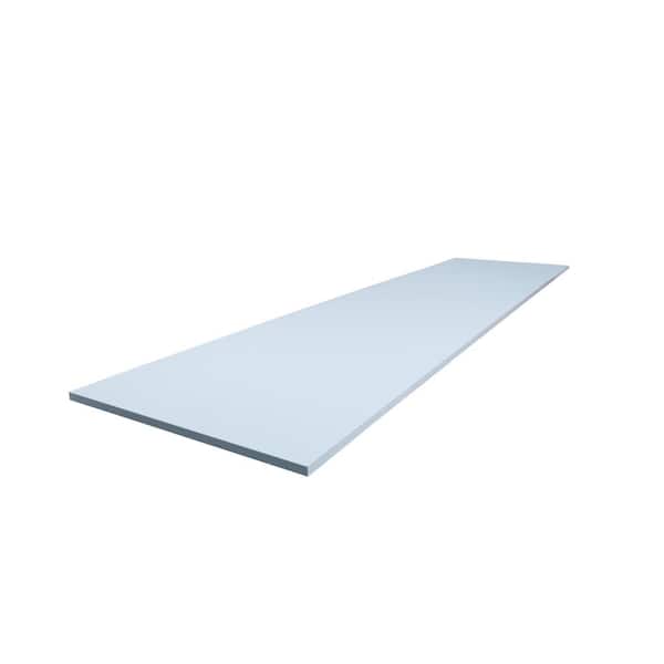 Radiance 12 in. W x 36 in. H Slab Wall Cabinet End Panel in White Gloss