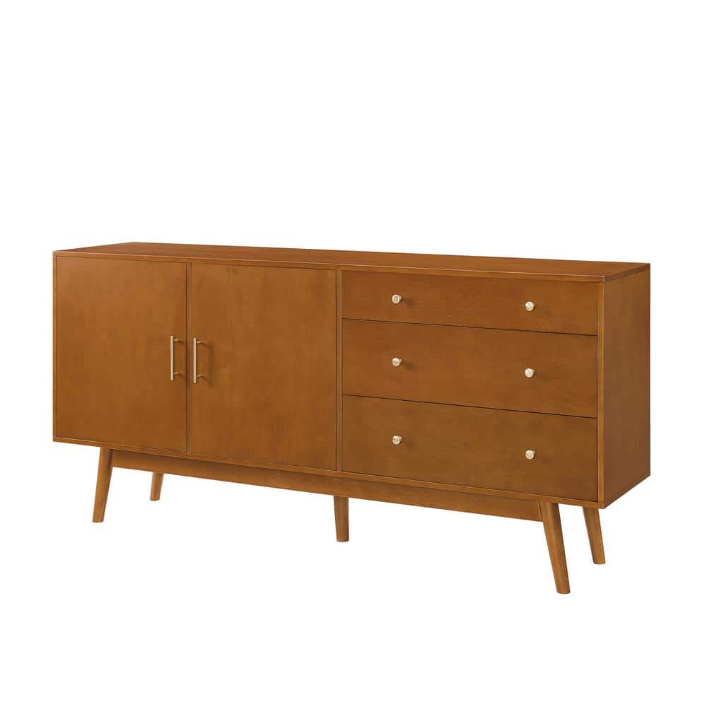 Acorn 70" Mid-Century Modern Sideboard with Adjustable Shelves