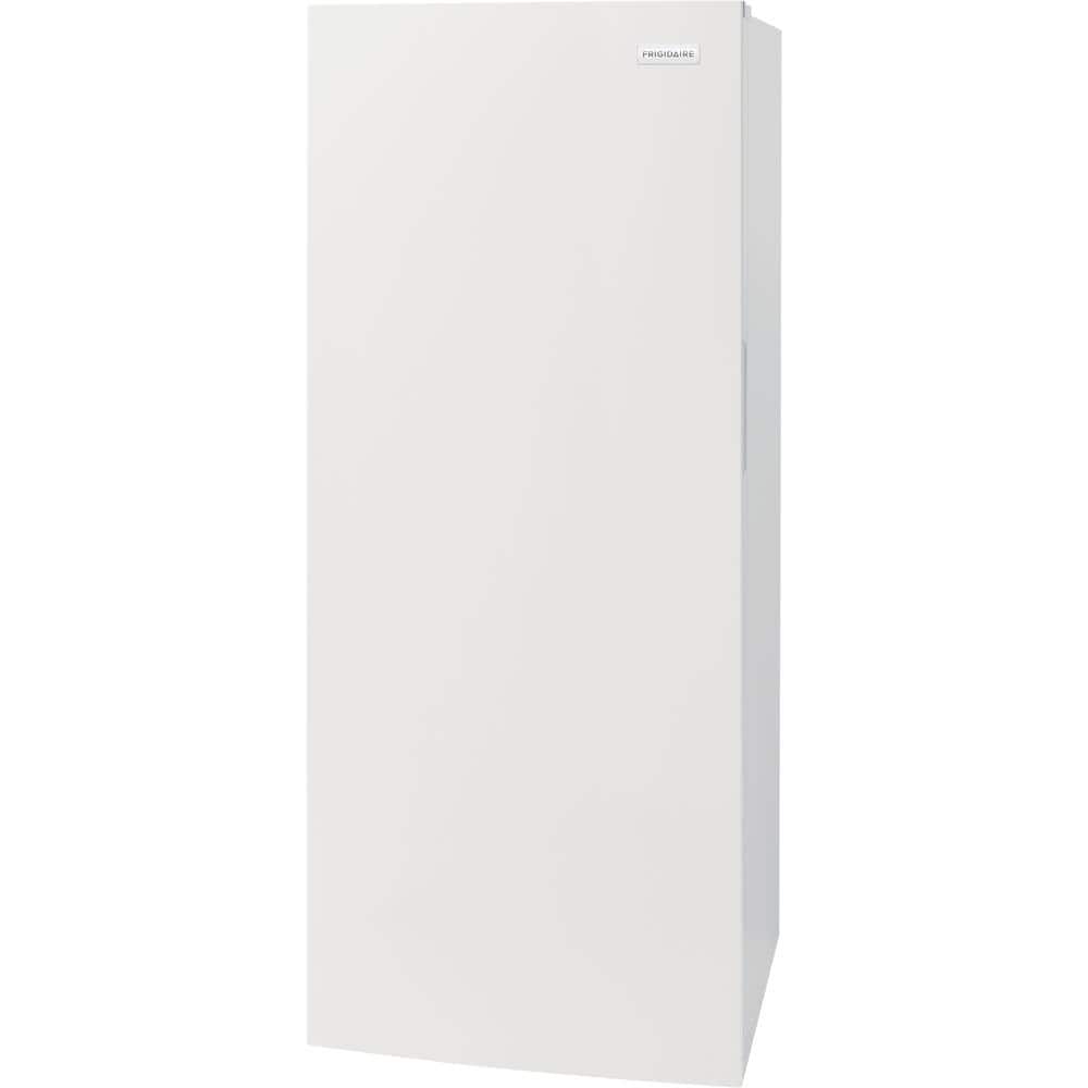 White 13 cu. ft. Frost-Free Upright Freezer with LED Lighting