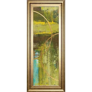 "New Horizons I" By Tesla Framed Print Abstract Wall Art 42 in. x 18 in.