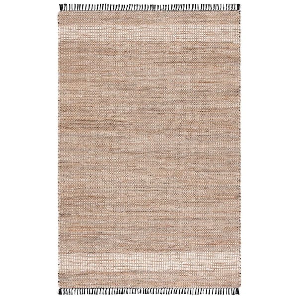 SAFAVIEH Cape Cod 8 ft. x 10 ft. Beige Abstract Striped Area Rug