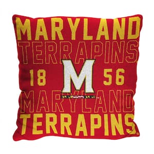 NCAA Maryland Stacked Pillow