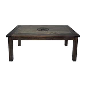 Red Sox 44 in. L Brown Pine 22 in. H Rectangle Wood Finished Reclaimed Coffee Table