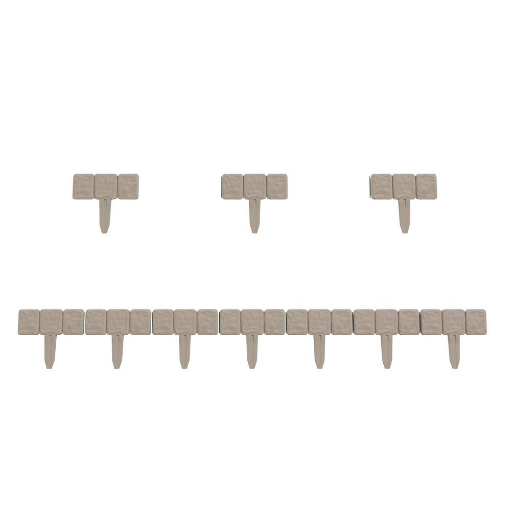 10 in. x 9 in. x 0.75 in. Gray Trim Decorative Plastic Edging Border price history on PriceWatchPro