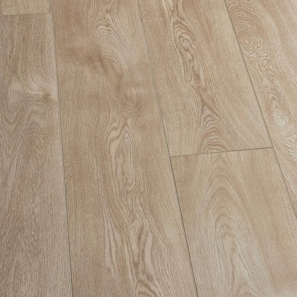 Shaw (Sample) Rustic Design Farmhouse Oak Waterproof Wood Look Interlocking Luxury Vinyl Plank
