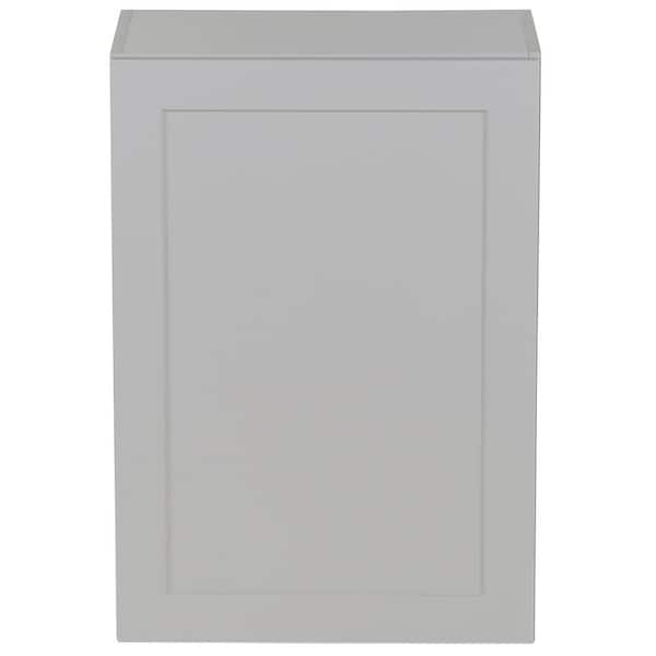 Hampton Bay Cambridge Gray Shaker Assembled Wall Kitchen Cabinet (21 in. W x 12.5 in. D x 30 in. H)