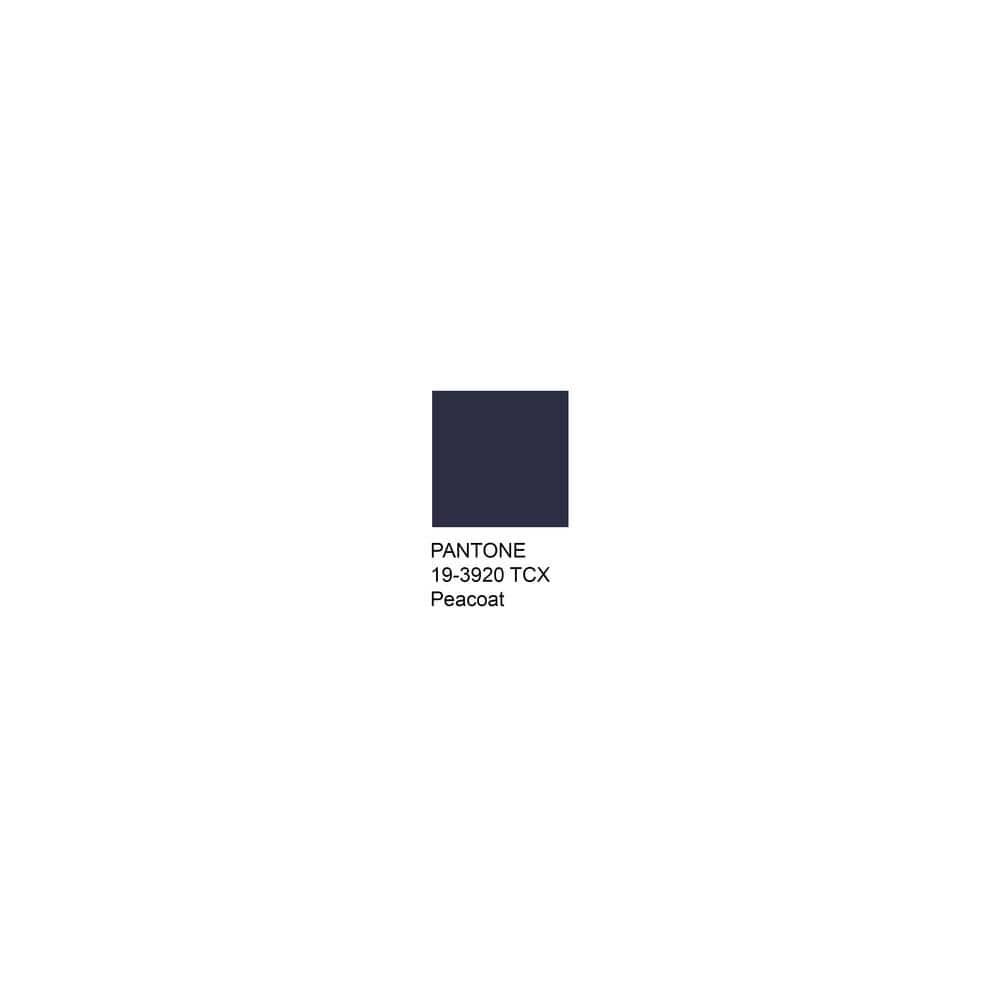 Navy Square Synthetic Shag Area Rug, 7' x 7'