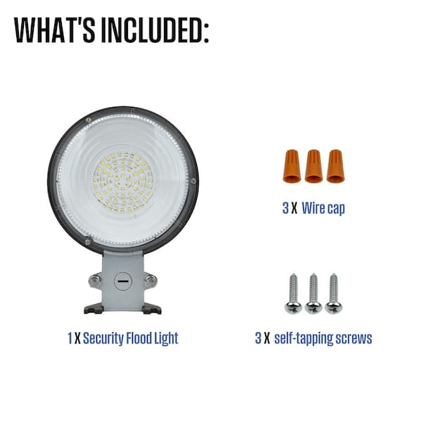 Deerdance 80W LED Barn Light – Dusk To Dawn Outdoor Security Light, 10000LM 5000K Daylight, IP65 Waterproof, 2-Pack, For Yard, Garage & Farmhouse