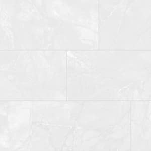 Michelangelo Light Grey 12 in. x 24 in. Rectified Porcelain Floor and Wall Tile (13.3 sq. ft./Case)