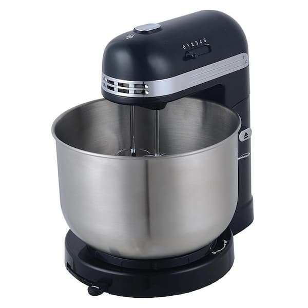 Brentwood(R) Appliances SM-1153 5-Speed + Turbo Electric Stand Mixer with  Bowl (Black) 