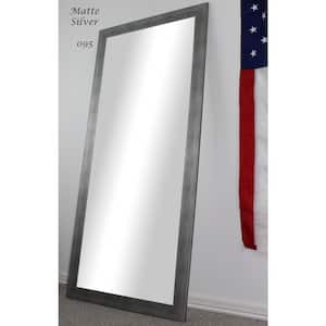 HOMESTOCK 66H X 32W Distressed white Full Length Mirror for Home