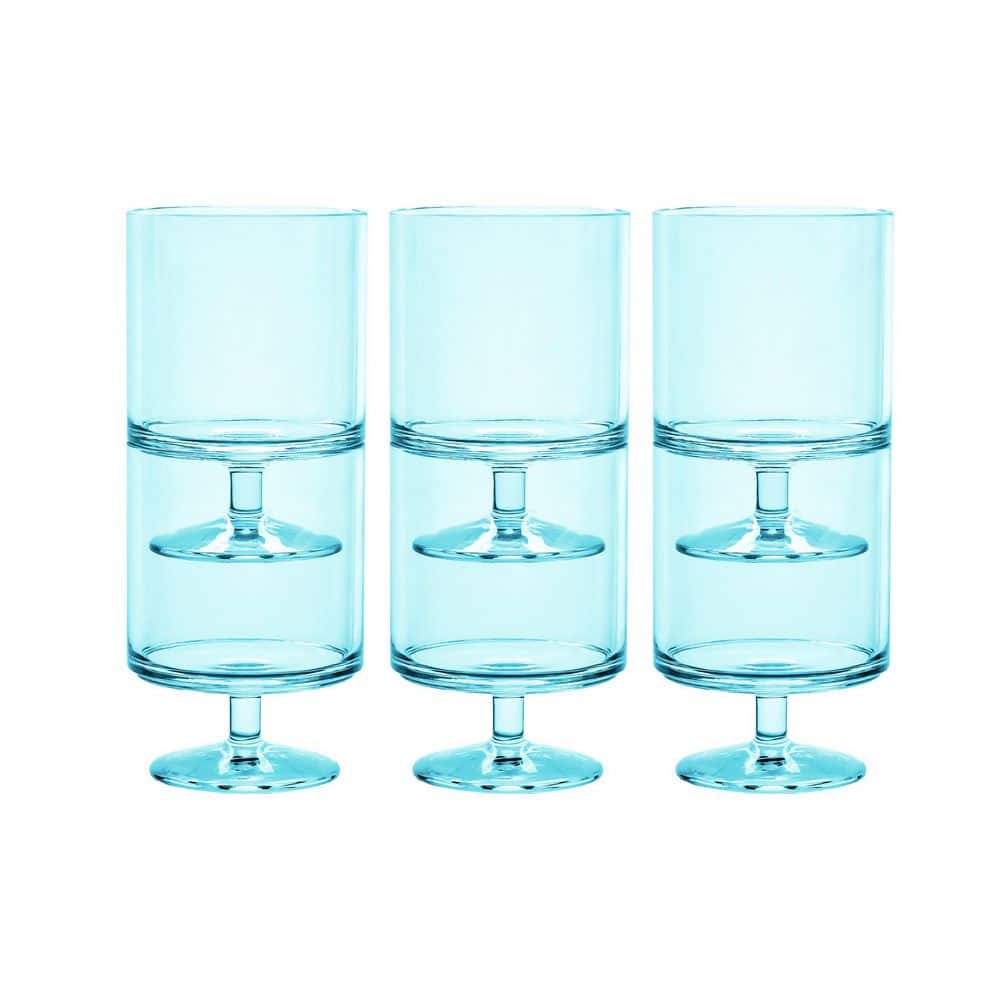 Stacking Wine Glass 9 oz. Contemporary Dishwasher Safe Wine Glass Set (Set of 6) price history on PriceWatchPro