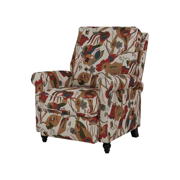floral fabric recliner chairs