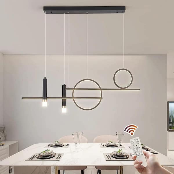 Retro Pendant Light with Ribbed Shade | Vintage Hanging Lamp for Dining & Living Room main image 1