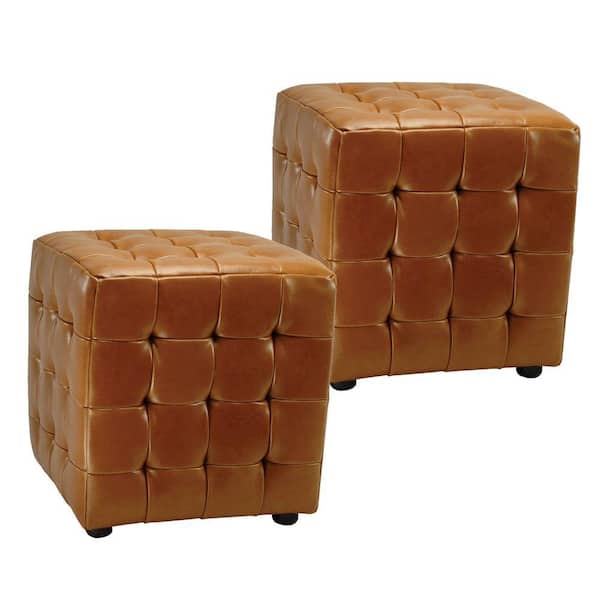Home Decorators Collection Jane Square Ottoman (Set of 2)