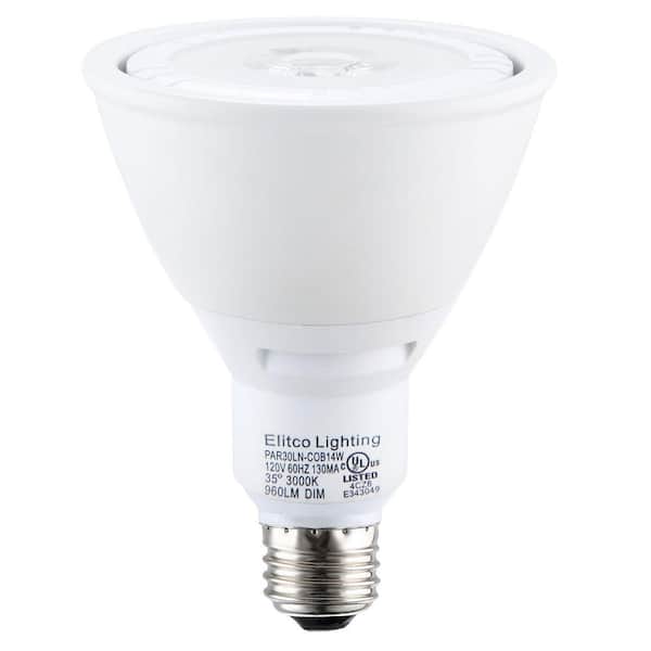 Elegant Lighting 75W Equivalent Bright White PAR30 Dimmable LED Light Bulb