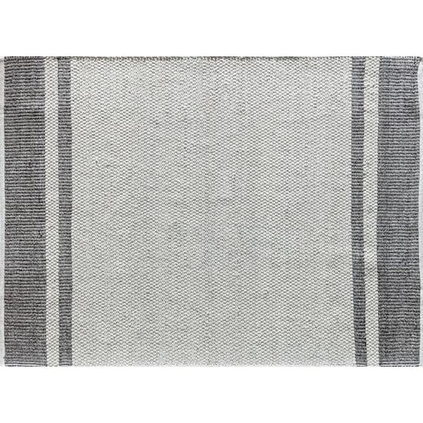 Asphalt 8 X 10ft. Indoor Area Rug