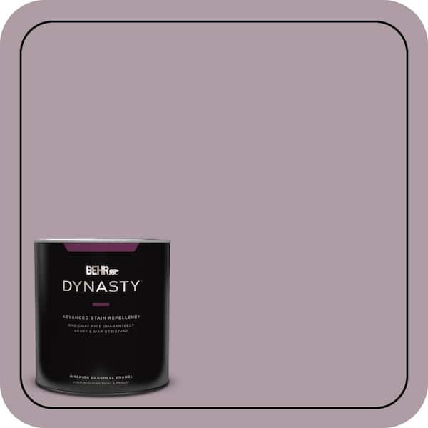 BEHR DYNASTY 1 qt. #PMD-34 Wild Lilac Eggshell Enamel Interior Stain-Blocking Paint and Primer