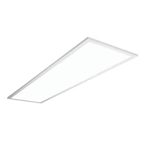 White 1'x4' Integrated LED Commercial Grade Recessed Flat Panel 4226 Lumens (4000K) 39W