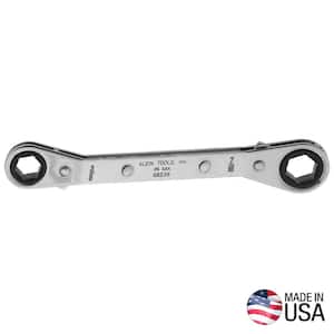 3/8 in. x 7/16 in. Fully Reversible Ratcheting Offset Box Wrench