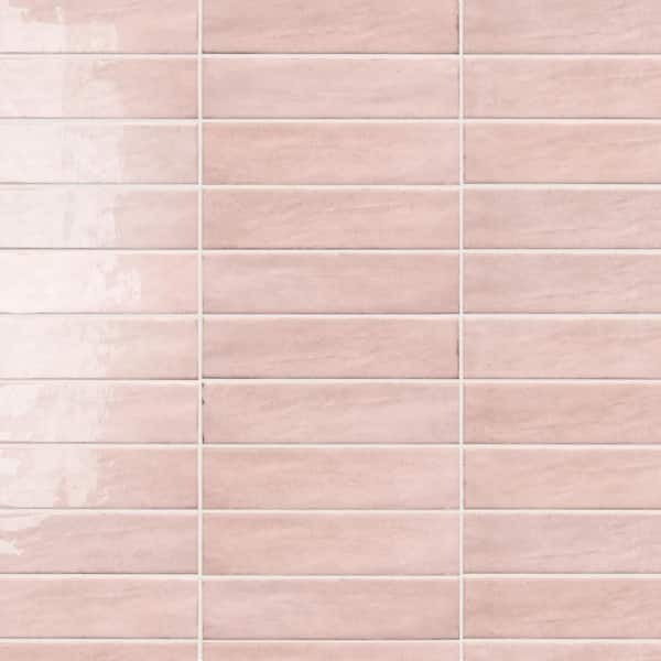 Tribeca Studio Tea Rose 2 in. x 10 in. Porcelain Wall Tile (5.38 sq. ft./Case))