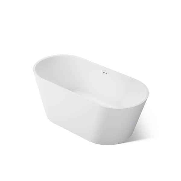 KOHLER Volute 63 in. x 28.375 in. Soaking Freestanding Bathtub
