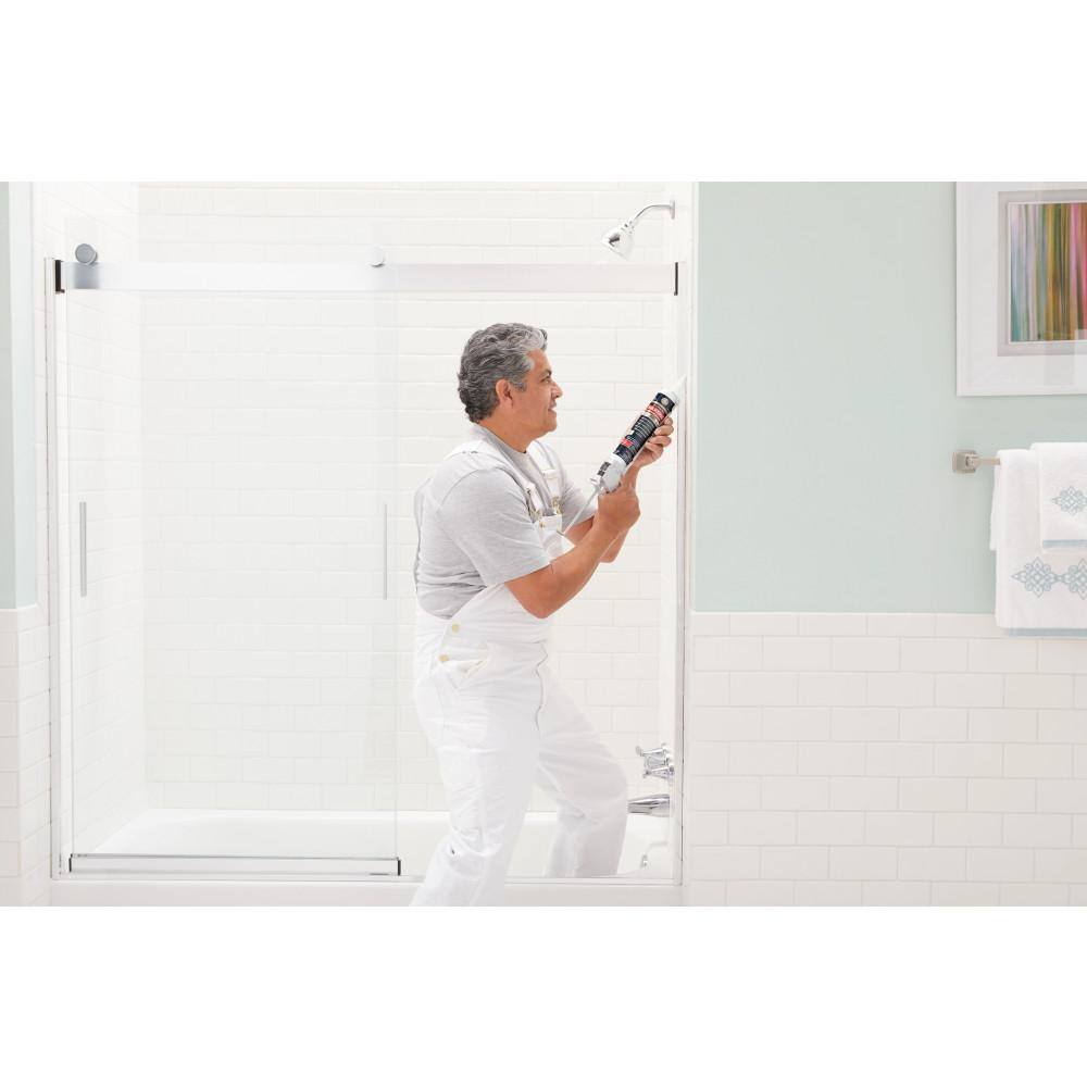 Supreme Silicone 10.1-oz White Kitchen and Bath Sealant Caulk