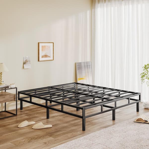 HOMZENE Legs Included 14 in. Metal King Box Spring, Sturdy