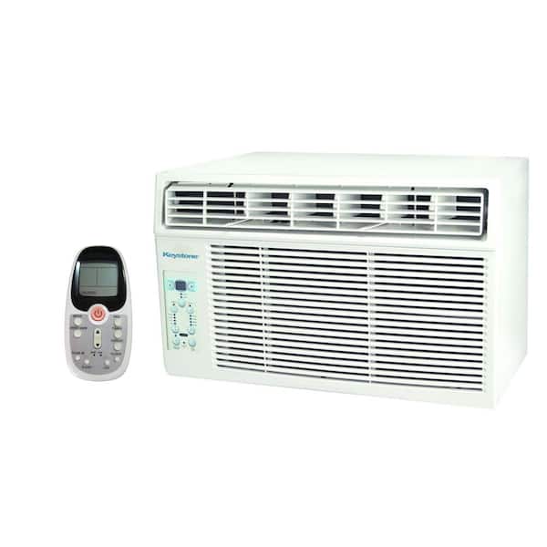Keystone 10,000 BTU 115-Volt Window-Mounted Air Conditioner with Follow Me LCD Remote Control, ENERGY STAR