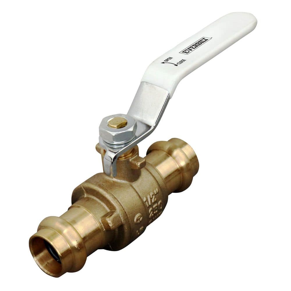 1/2 in. Press x Press Lead Free Brass Ball Valve price history on PriceWatchPro
