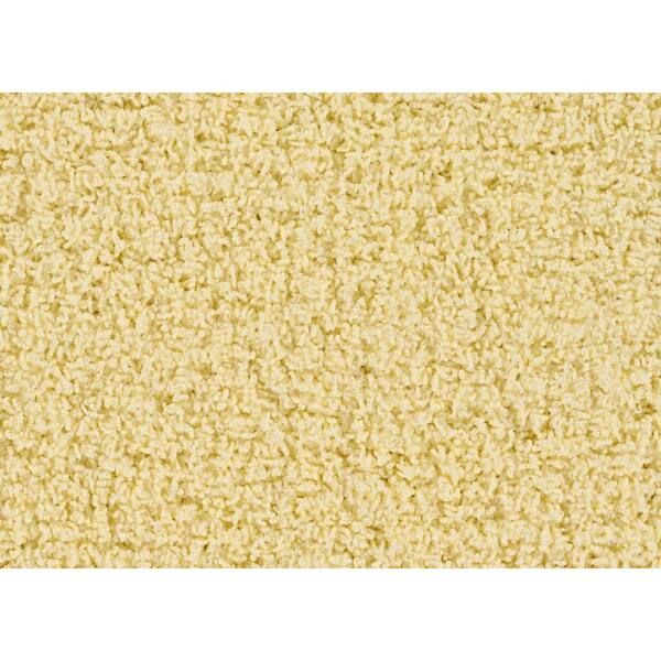 Garland Jazz 40-in x 24-in Rubber Ducky Yellow Nylon Bath Rug in