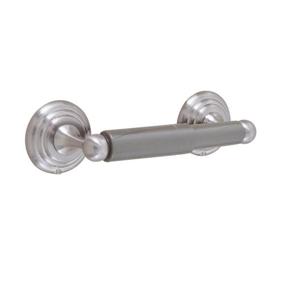 Barclay Products Jana Single Post Toilet Paper Holder in Satin Nickel